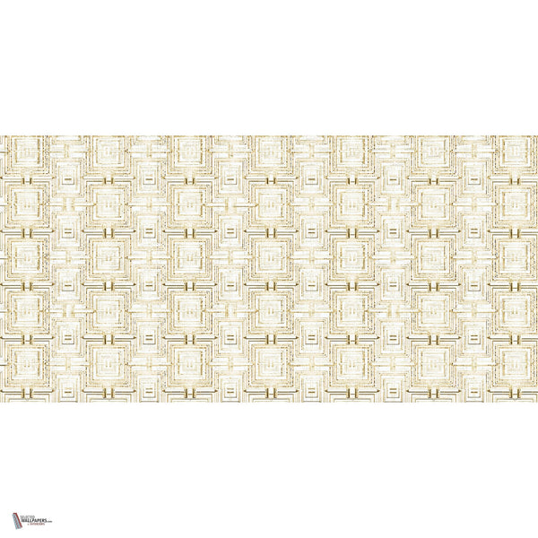 The Link Tapete in Gold van Daisy James — volledig ontwerp