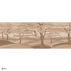 The Ilex wallpaper in Terra van Daisy James — volledig ontwerp