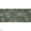 The Rhythm wallpaper in Green van Daisy James — volledig ontwerp