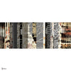 The Tube wallpaper in Beige van Daisy James — volledig ontwerp