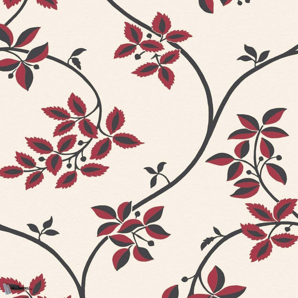 Ringwold behang in Rectory Red van Farrow & Ball