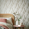 Ripple wallpaper in Shimmer by 1838 wallcoverings