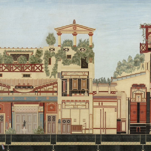 Roman Villa behang van Iksel — Original, detail