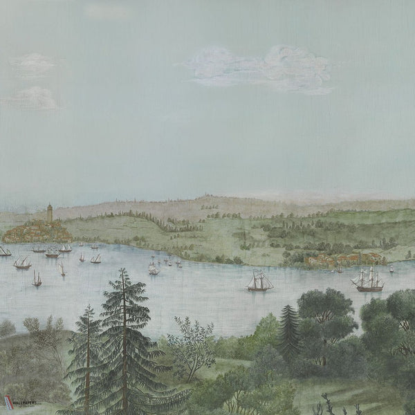 Romantic Bosphorus Tapete von Iksel — Multicolor, detail