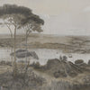 Romantic Bosphorus Tapete von Iksel — Sepia Tones, detail