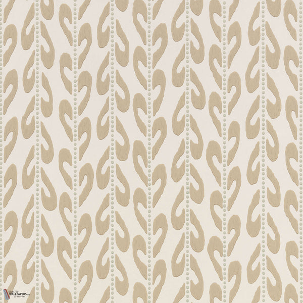 Alden papel pintado en Almond de Romo