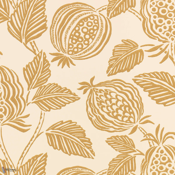 Averly papel pintado en Ochre de Romo