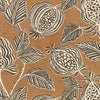 Averly Pigment papel pintado en Copper de Romo