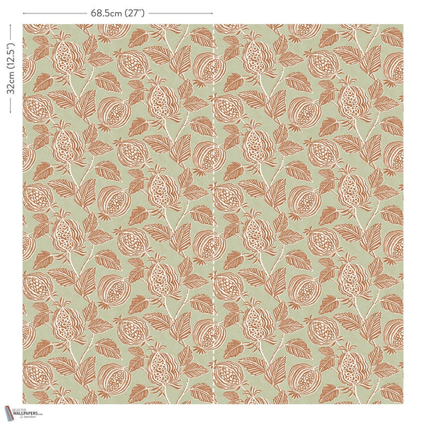 Averly Pigment Watermint Romo Papel Pintado sfeerbeeld
