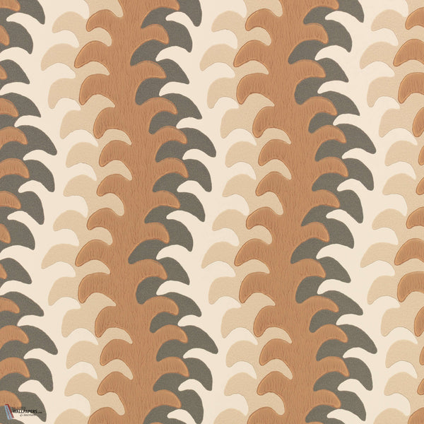 Eshi papel pintado en Copper de Romo