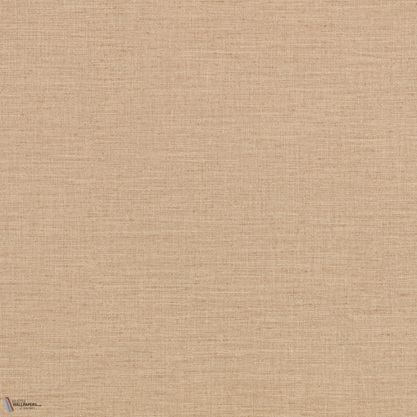 Nysa Linen papel pintado en Beech de Romo