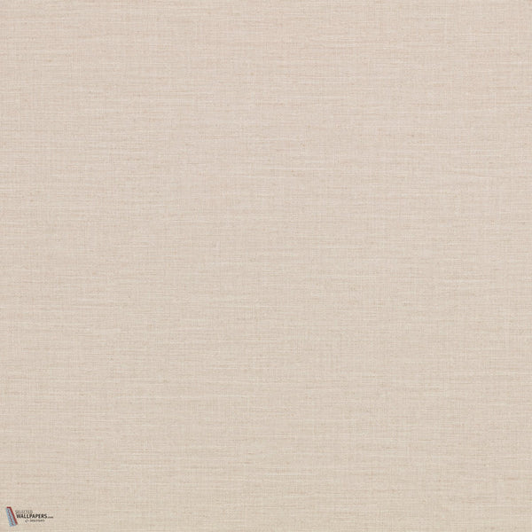 Nysa Linen papel pintado en Oyster de Romo