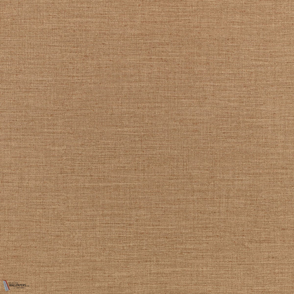 Nysa Linen papel pintado en Tawny de Romo