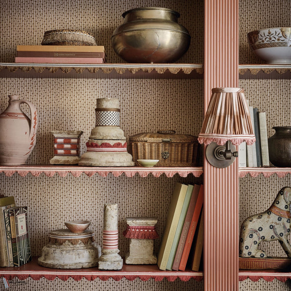 Pinto Tuscan Pink Romo Papel Pintado sfeerbeeld
