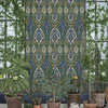Ikat Bokhara behang roomshot