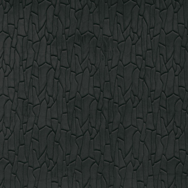 Saiho wallpaper in Anthracite by Casamance