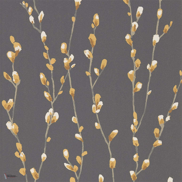 Salice behang in Ochre van Harlequin