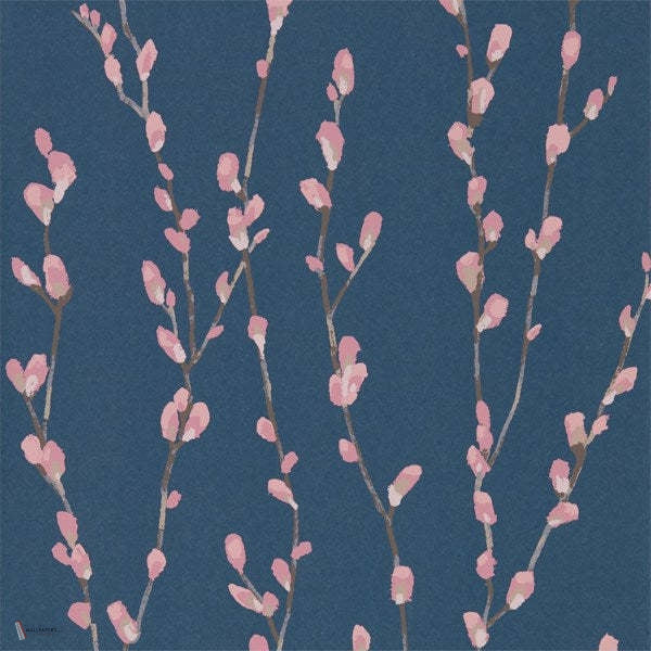 Salice behang in Rose van Harlequin