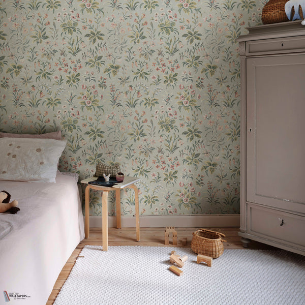 Ania wallpaper by Sandberg — interior