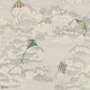 Bonnie And Kites wallpaper in Blue by Sandberg