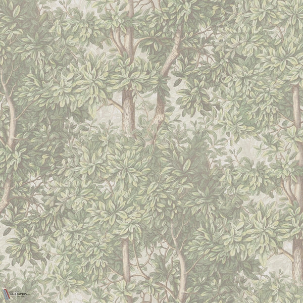 Charles carta da parati in Light Green di Sandberg