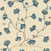 Ebba wallpaper in Blue by Sandberg