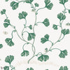Ebba wallpaper in Green by Sandberg