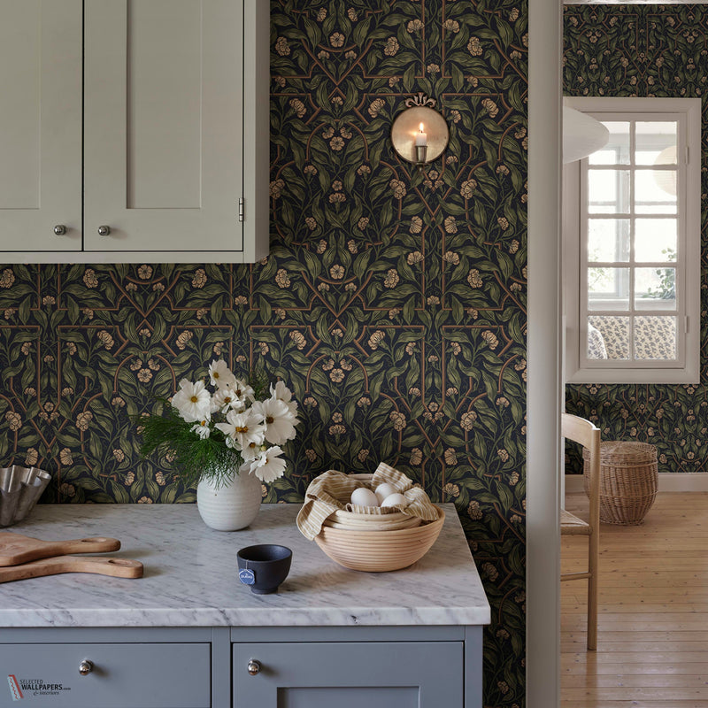 Edda Tapete von Sandberg — Interieur