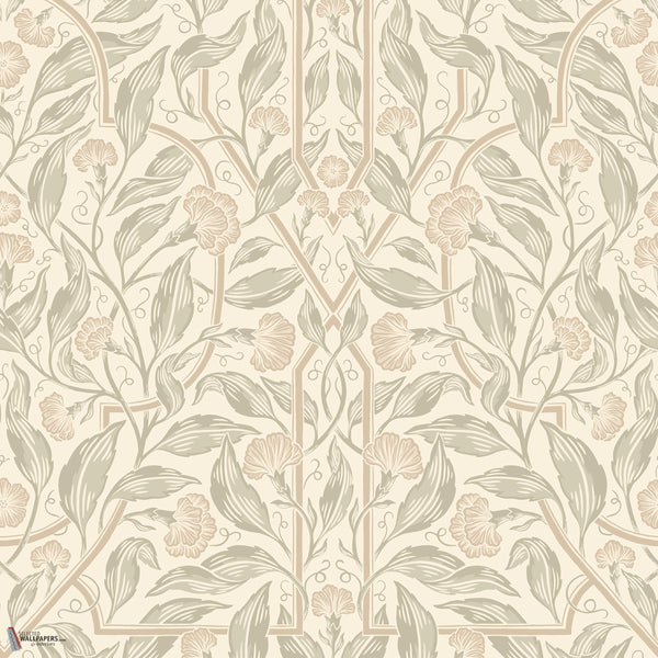 Edda wallpaper in Sandstone by Sandberg