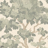 Eken behang in Garden Green van Sandberg