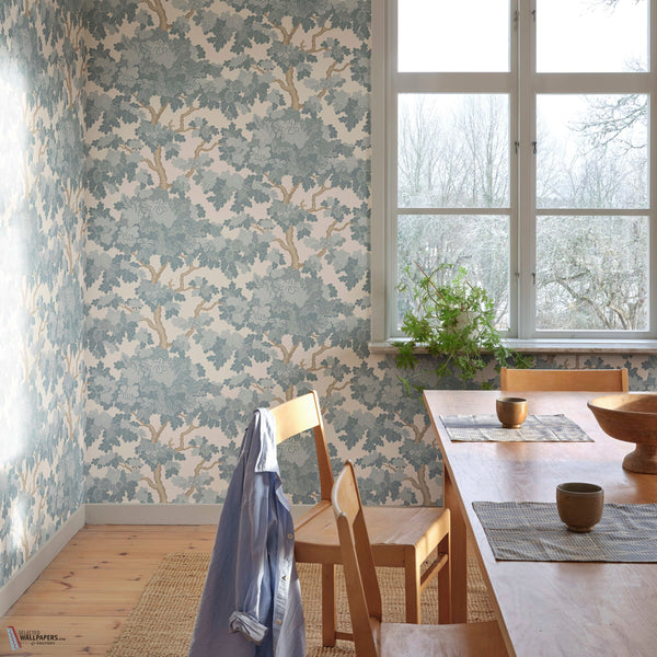 Eken behang van Sandberg — interieur