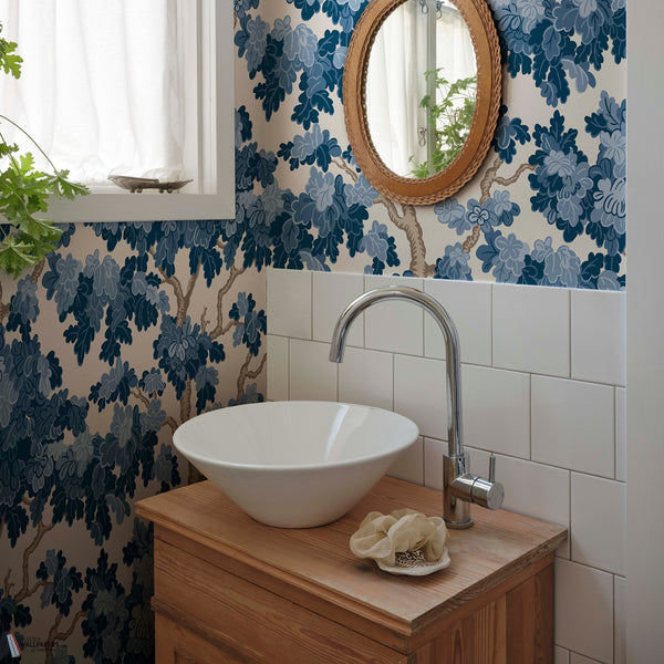 Eken behang van Sandberg — interieur