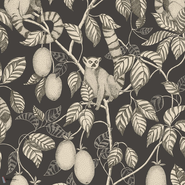 Elliot wallpaper in Graphite by Sandberg