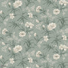 Emilie wallpaper in Garden Green by Sandberg