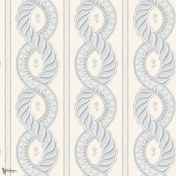 Emilion behang in Light Blue van Sandberg