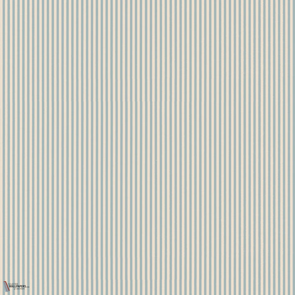 Fabian behang in Misty Blue van Sandberg