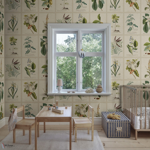 Flora wallpaper by Sandberg