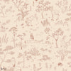 Hollie wallpaper in Terracotta by Sandberg