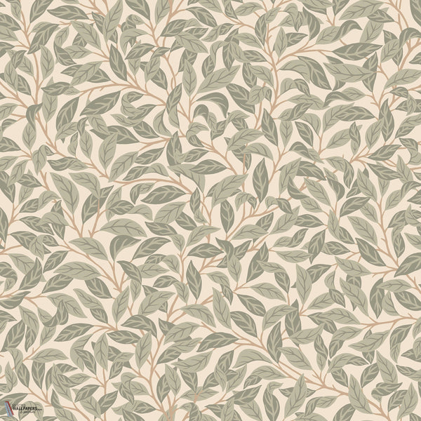 Jonas wallpaper in Garden Green by Sandberg