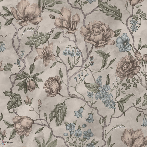 Linda papel pintado en Clay de Sandberg