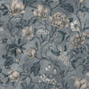 Linda papel pintado en Misty Blue de Sandberg