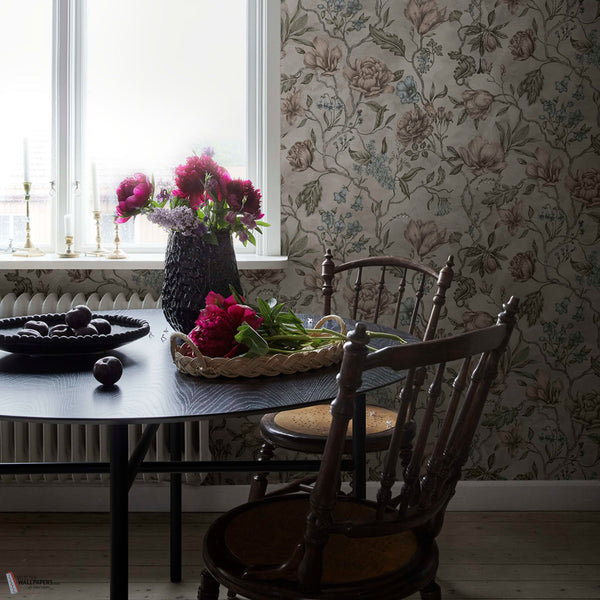 Linda papel pintado de Sandberg — interior