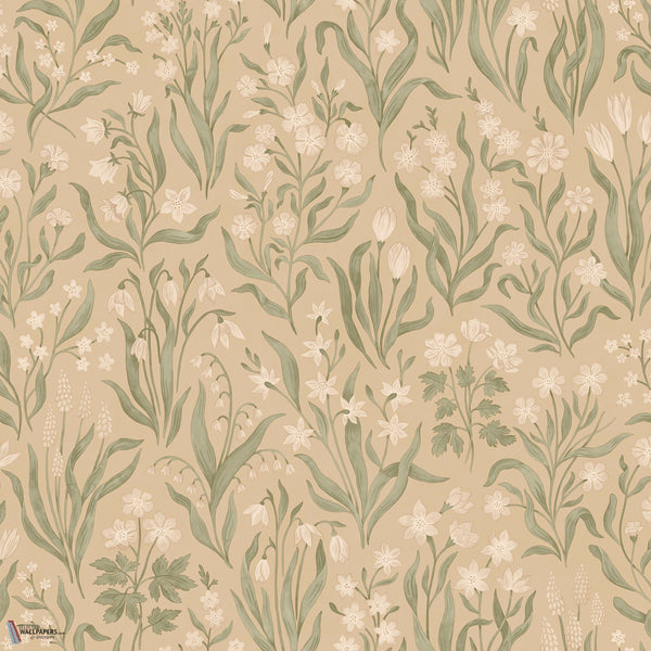 Märta Tapete in Beige von Sandberg