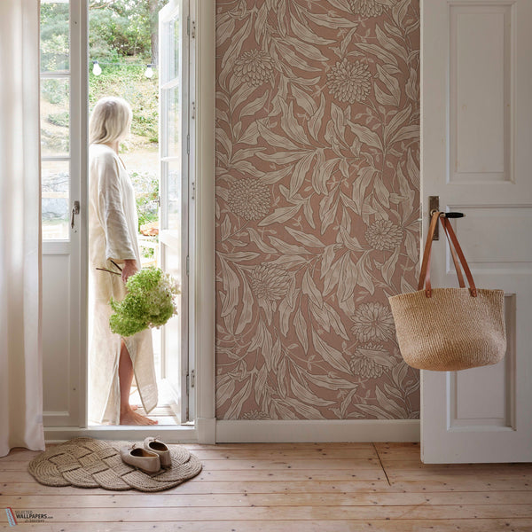 Olof Mural behang van Sandberg — interieur