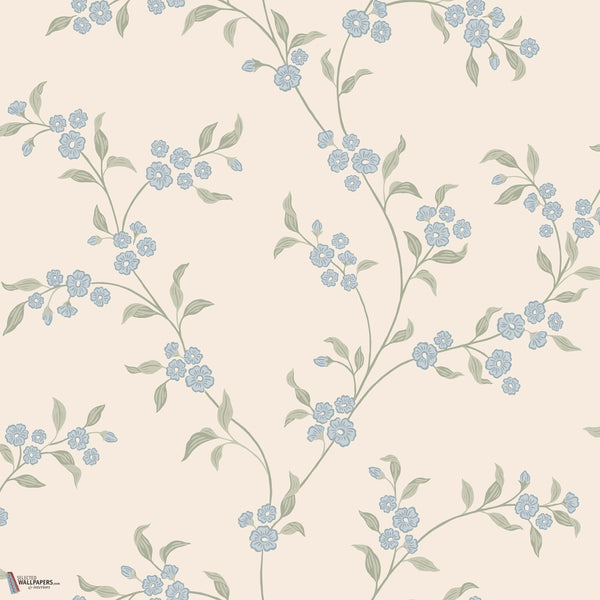 Smilli Tapete in Misty Blue von Sandberg