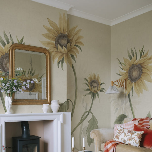 Sunflowers wallpaper by Sandberg