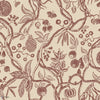 Tree Of Life wallpaper in Burgundy by Sandberg