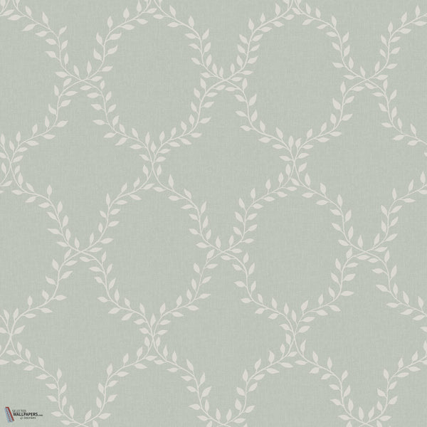 Wilma papier peint en Sage Green de Sandberg