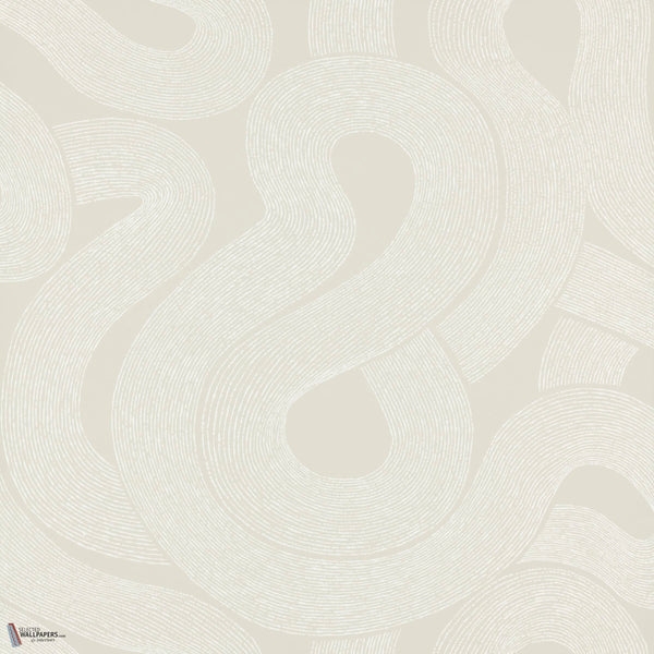 Zen papier peint en Gray de Sandberg