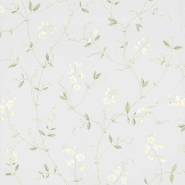 Sanna wallpaper - Light Blue